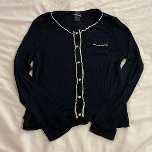 Lightweight Black Cardigan